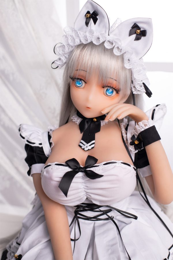 Mini poupée sexuelle en TPE Anime Blanche – Image 2