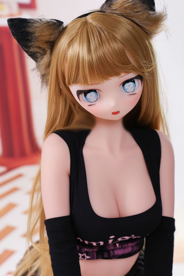 Mini poupée sexuelle TPE Catwoman Kadi – Image 3